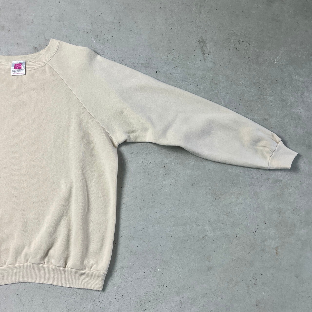 00年代 USA製 Hanes ヘインズ ブランクスウェットシャツ 無地 ラグラン 