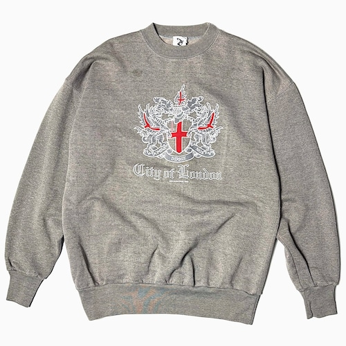 Vintage 80's【GYMNASIUM】"City of London" Sweat