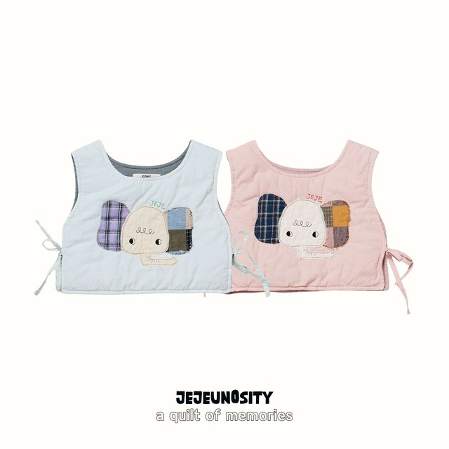 【取寄】jejeunosity｜elephant vest｜エレファントベスト｜S-JS｜kids&jr｜26 autumn
