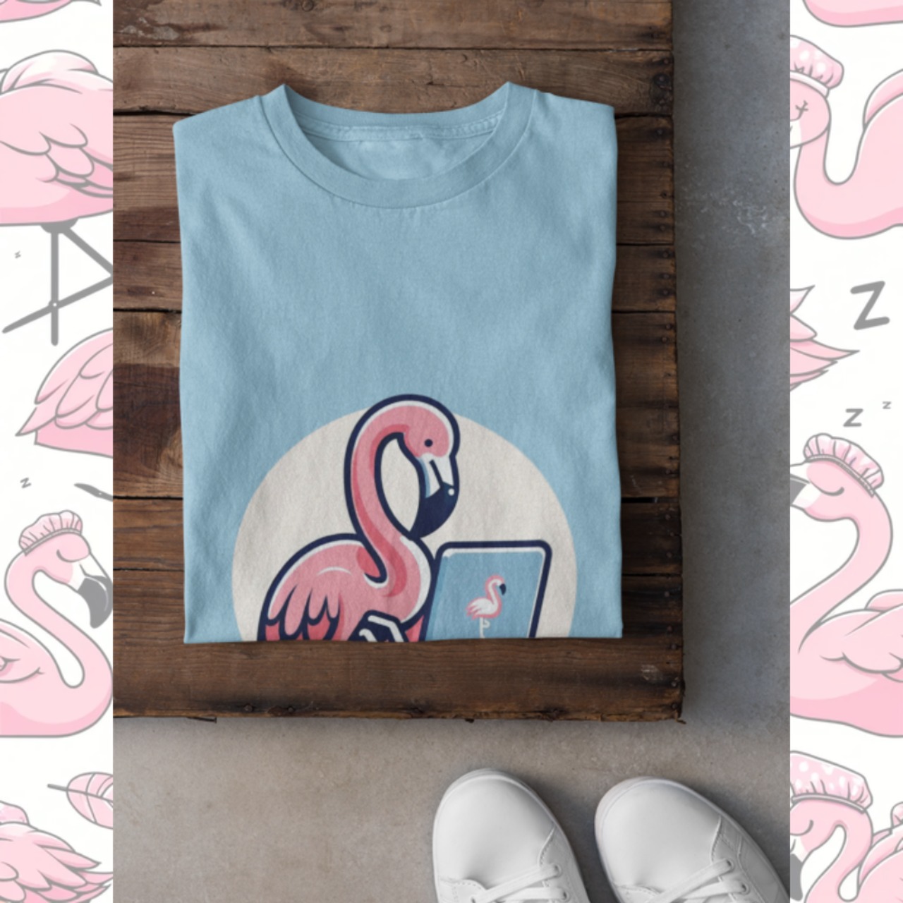 T-shirt -フラミンPC 4111