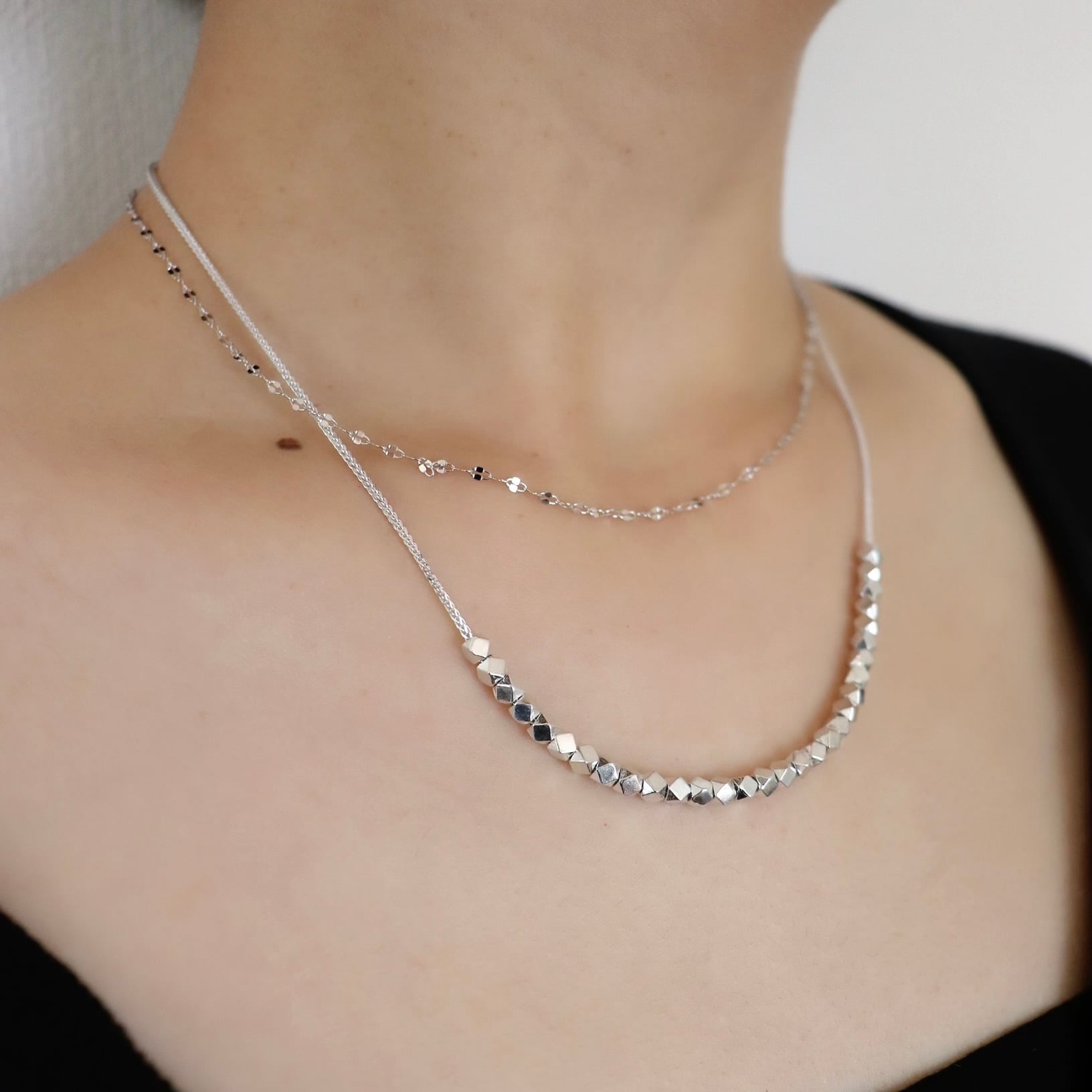 SV925mirrorstudsnecklace