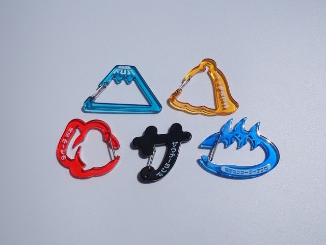 サウナスキ〜アクリルカラビナコレクション【全５種セット】