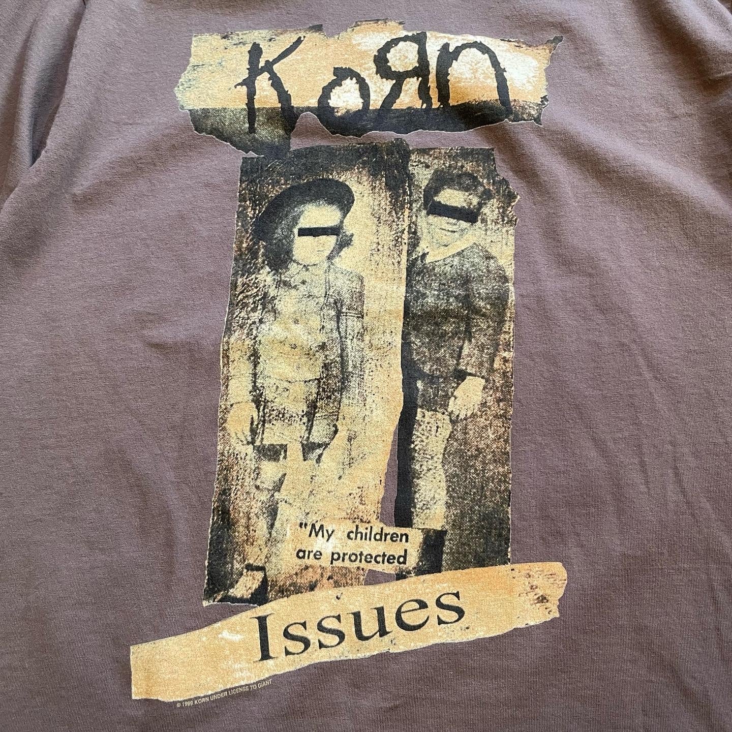 激レア 1999年製 コーン Korn ヴィンテージ Tシャツ issues