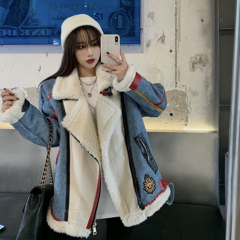 コート ベルベットジャケット オータムウィンタースタイル 秋物 冬物 ステッチ ブラックストロベリース49314483448