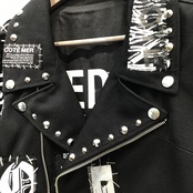 最高級ギャバウール リメイクライダースジャケット REMAKE WOOL RIDERS JACKET BLACK 【rd10】