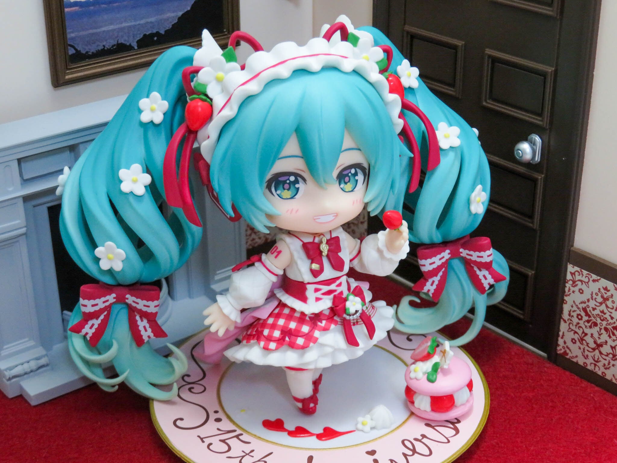 再入荷【1939】 初音ミク 15th Anniversary Ver. 顔パーツ 横目笑顔