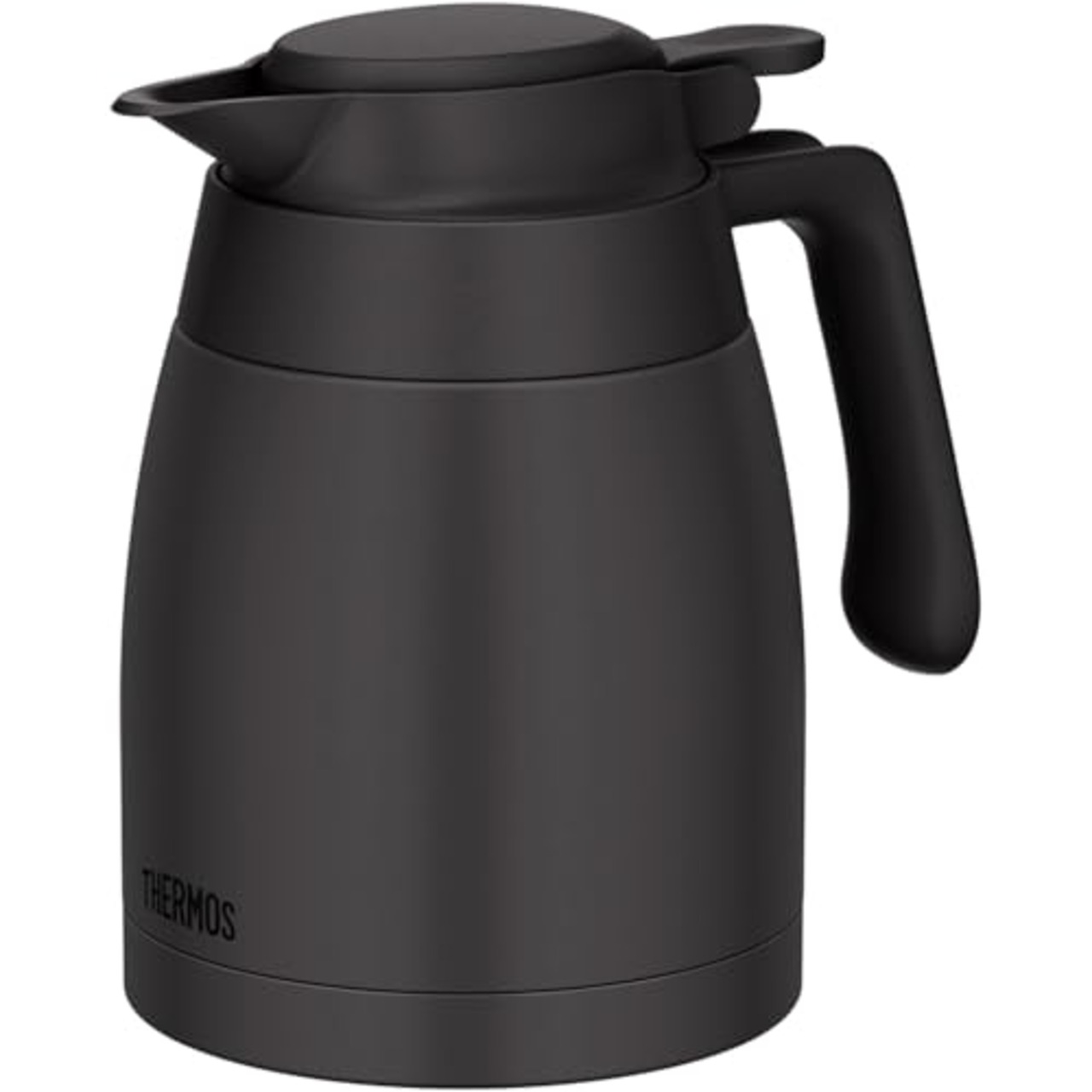 【食洗機対応モデル】 サーモス ステンレスポット 1.0L ダークグレー 保温ポット 卓上ポット 保温保冷 広口設計 TTG-1000 DGY