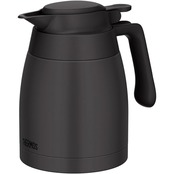 【食洗機対応モデル】 サーモス ステンレスポット 1.0L ダークグレー 保温ポット 卓上ポット 保温保冷 広口設計 TTG-1000 DGY