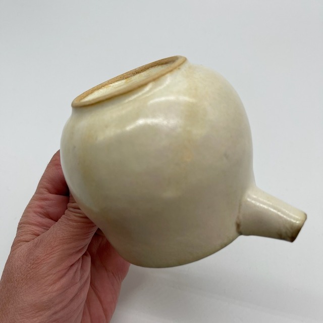 『ヤガミサヨ(SAY HANDS STUDIO)』　ﾐﾙｸﾋﾟｯﾁｬｰ　乳白釉　2110302312485