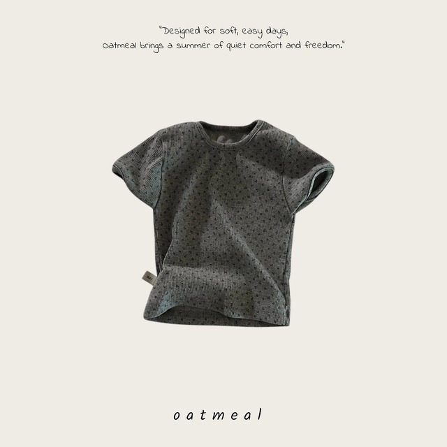 《予約》送料無料 【oatmeal】Flower round