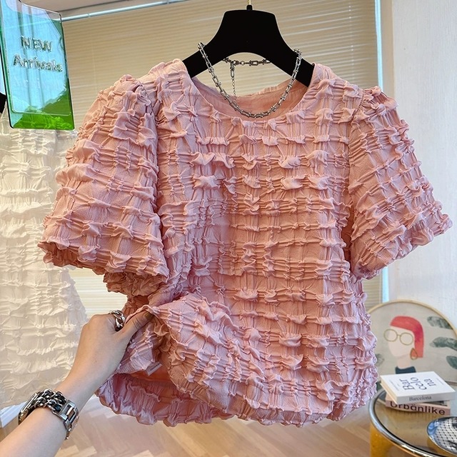 Bubble balloon blouse　B471