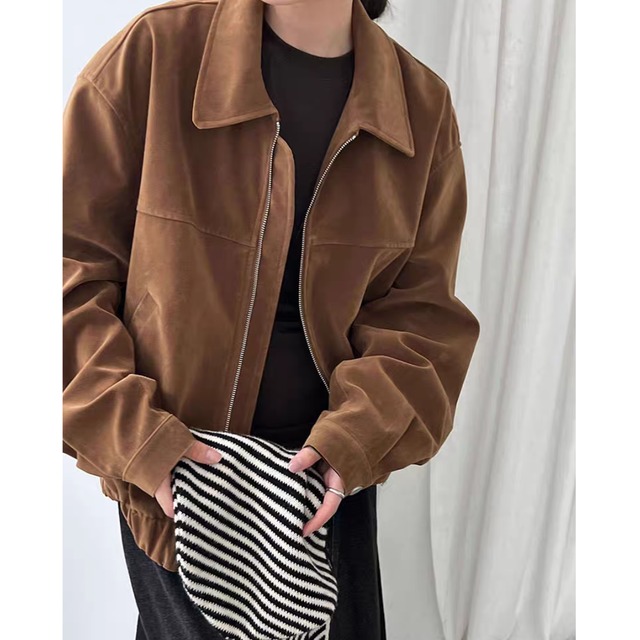 ヴィンテージライクスエードジャケット　0229