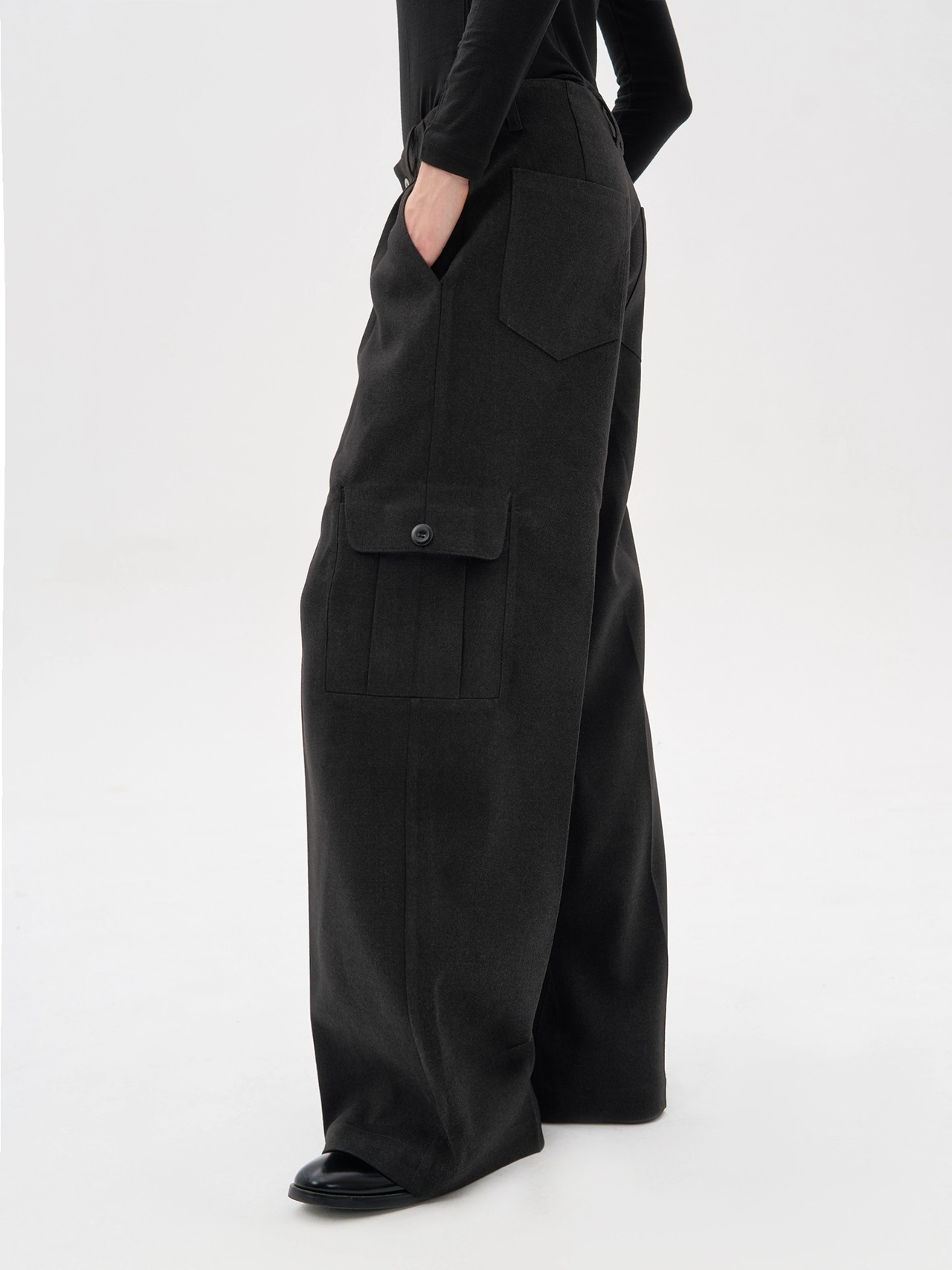 SLIGHT VOGUE x BEVAN UP A-Line Trousers