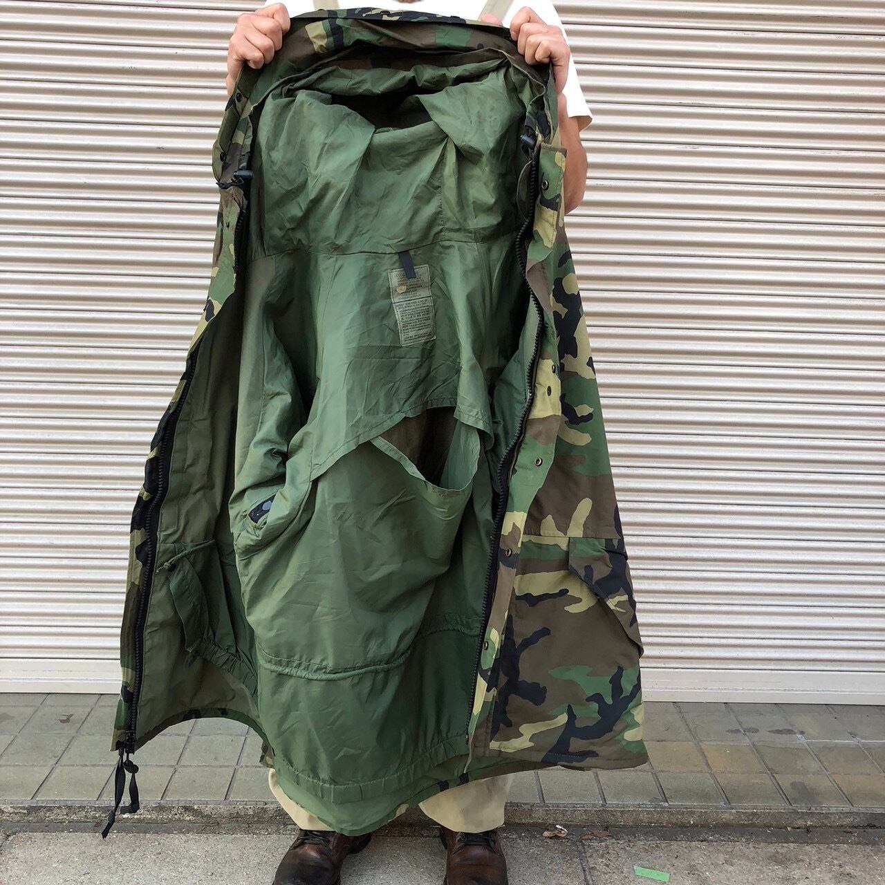 00s 米軍実物 ECWCS GEN1 ゴアテックス パーカー Large Regular 後期型 