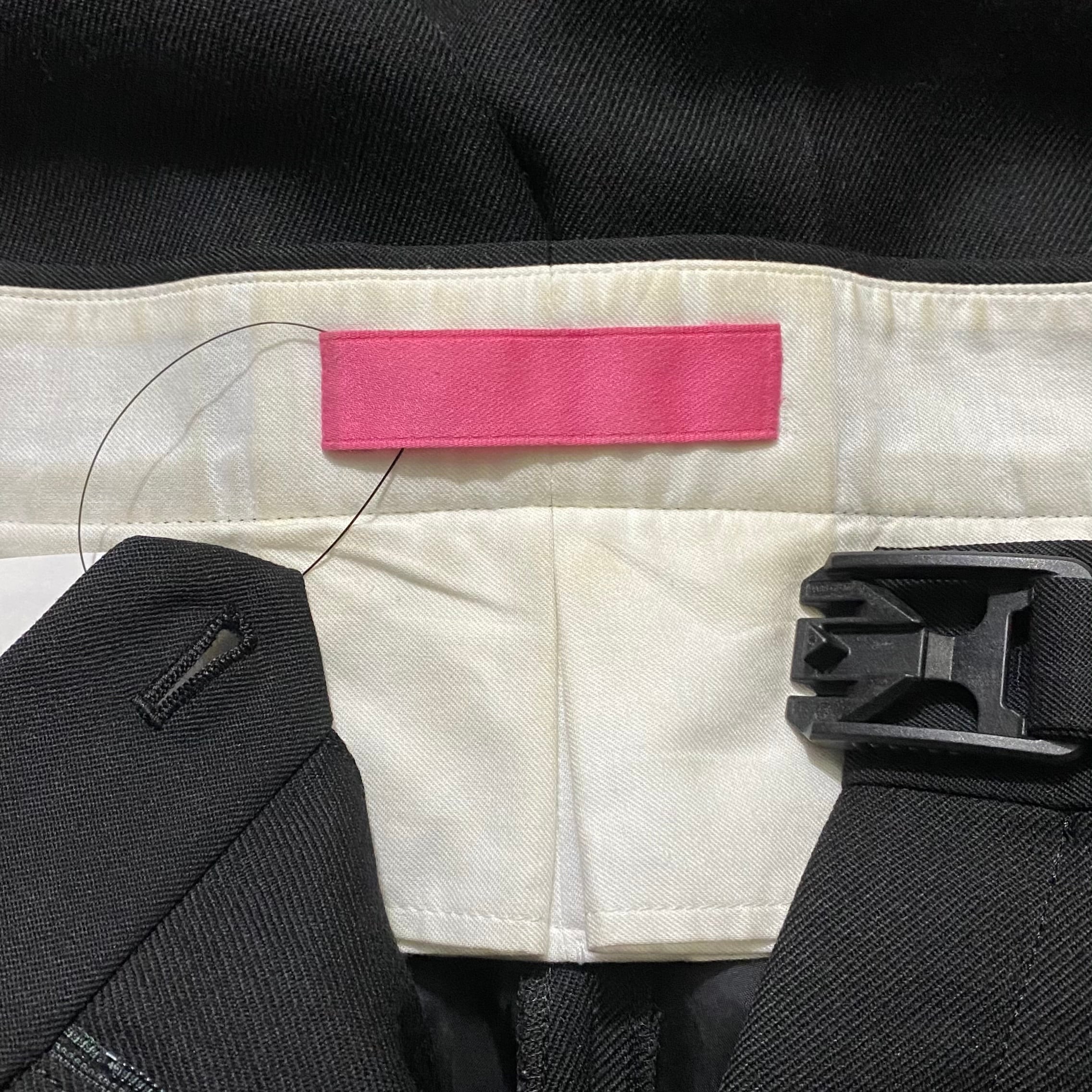 TAKESHI KOSAKA by Y's PINK LABEL black wide pants | NOIR ONLINE TAKESHI KOSAKA by Y's PINK LABEL black wide pants | NOIR ONLINE