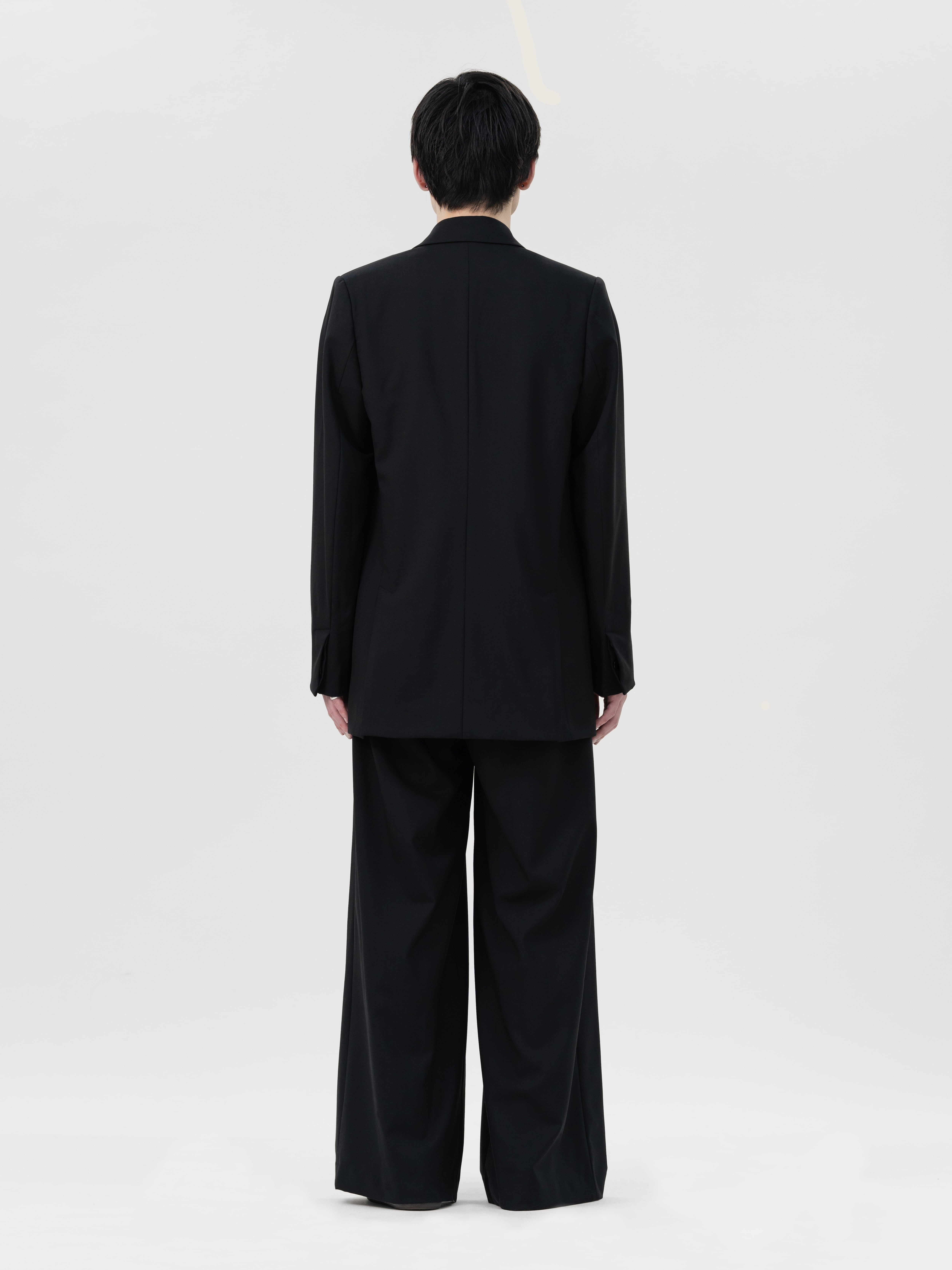 ジャケット・アウター LAPIIS DOUBLE WOOL JACKET LAPIIS ジャケット テーラードジャケット DOUBLE BREASTED FLY FRONT