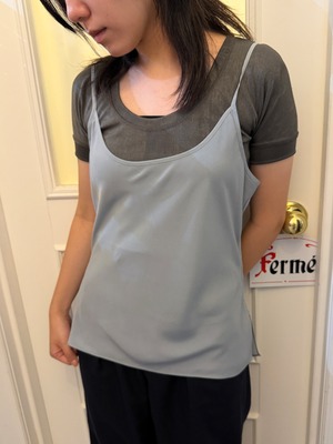 COACH / vintage light blue Camisole. (O)