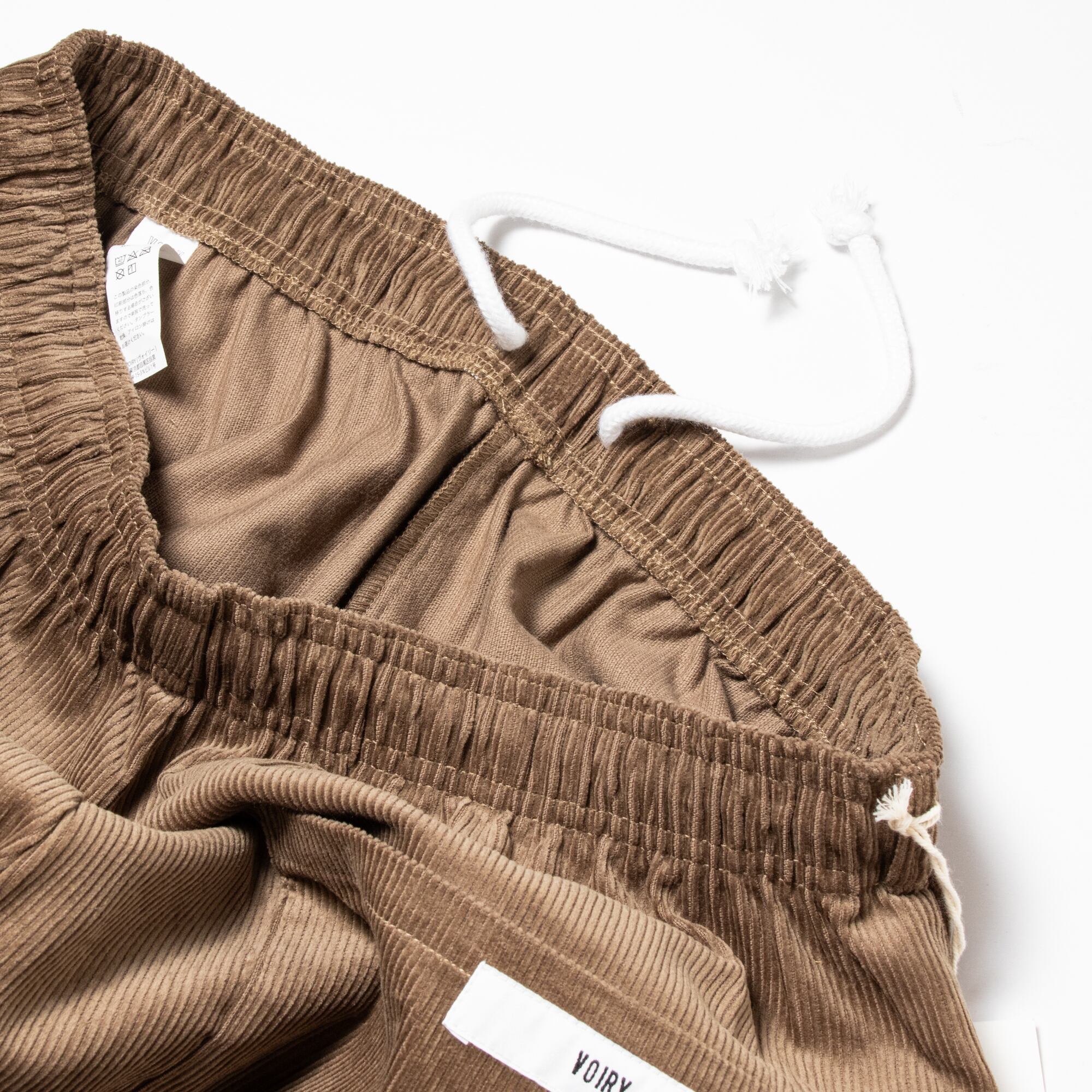 VOIRY SUNDAY PANTS-CORDUROY L-BROWN / VOIRY | PEPS