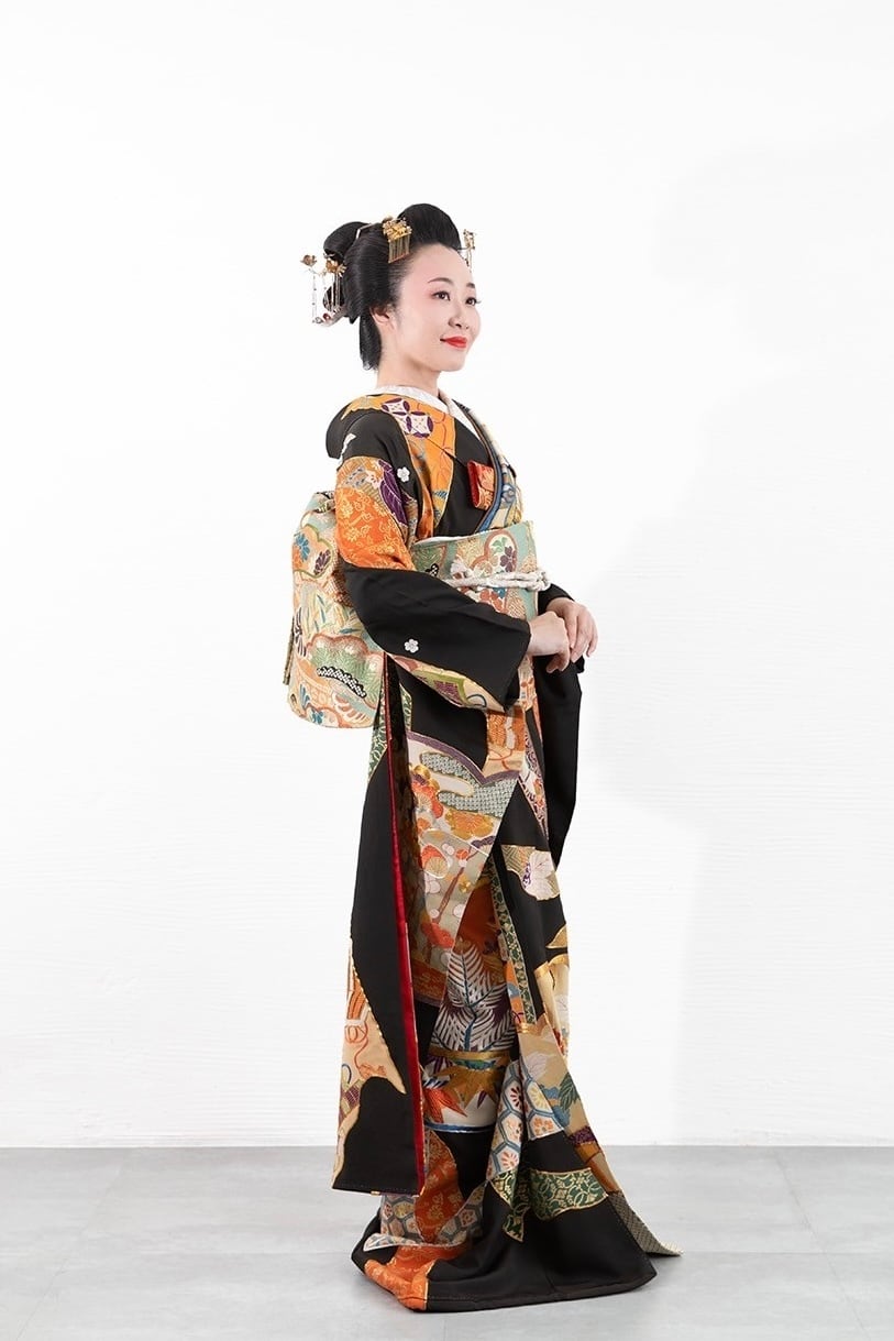 アンティーク】引振袖レンタル フルセット FH-004 | きものレンタル as