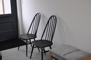 ercol quaker chair (black painted)