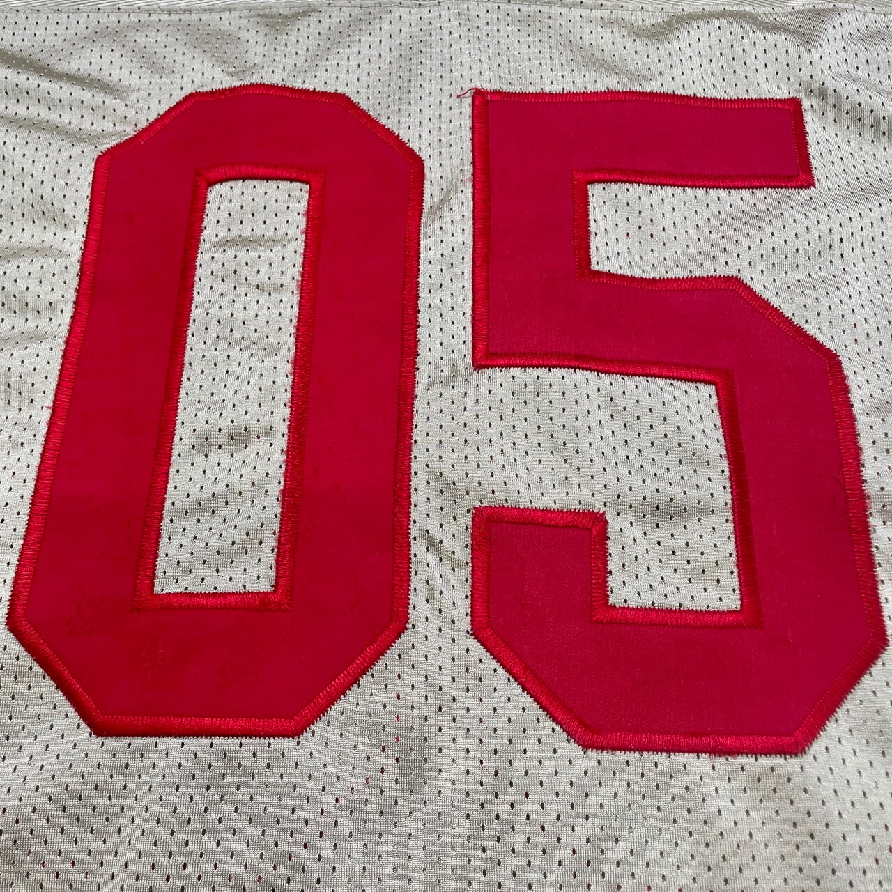 FUBU フブ ロゴワッペン フットボールシャツ ユニフォーム メッシュ