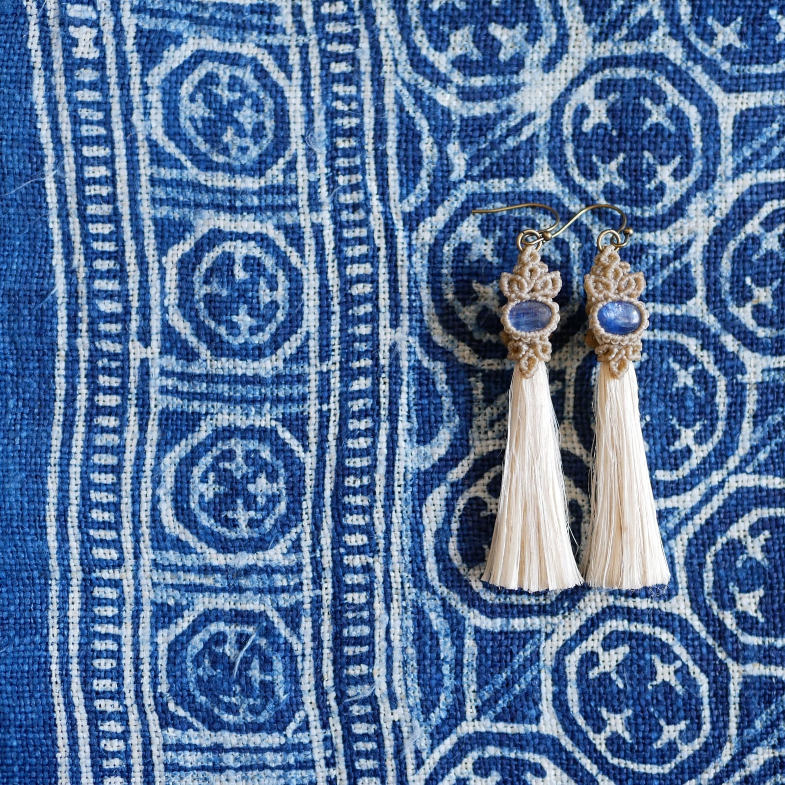 【 精麻 】 精麻×カヤナイトピアス