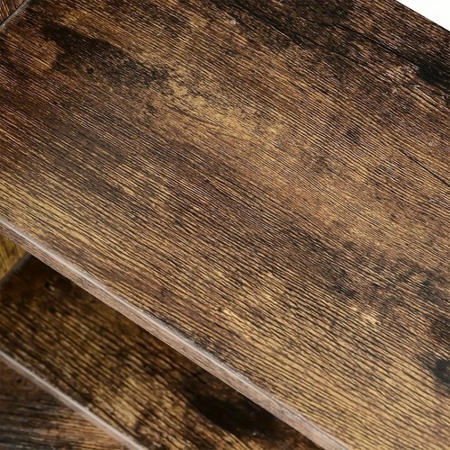 木製 デスクトップオーガナイザー３段 デスクシェルフ オーガナイザー