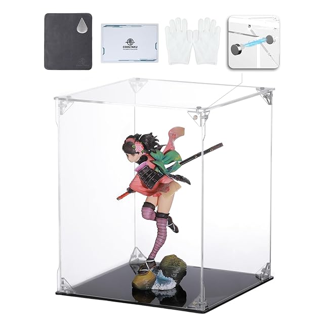 COOLTAKU フィギュアケース アクリル UVカット マグネット式 磁石付き