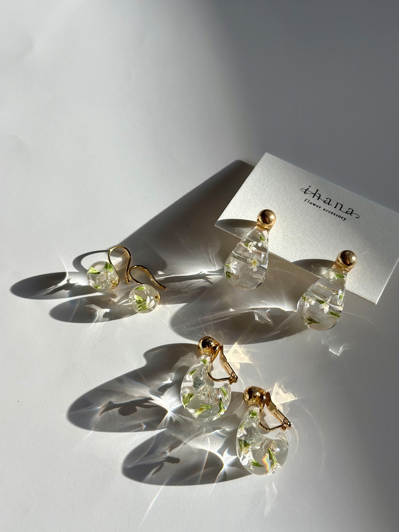 creeping baby's breath drop pierce 【数量限定】