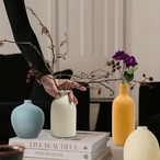 セラミック花瓶4個セット 花瓶 ドライフラワー 家の装飾用の花瓶 モダンな農家の装飾 ギフト プレゼント 母の日