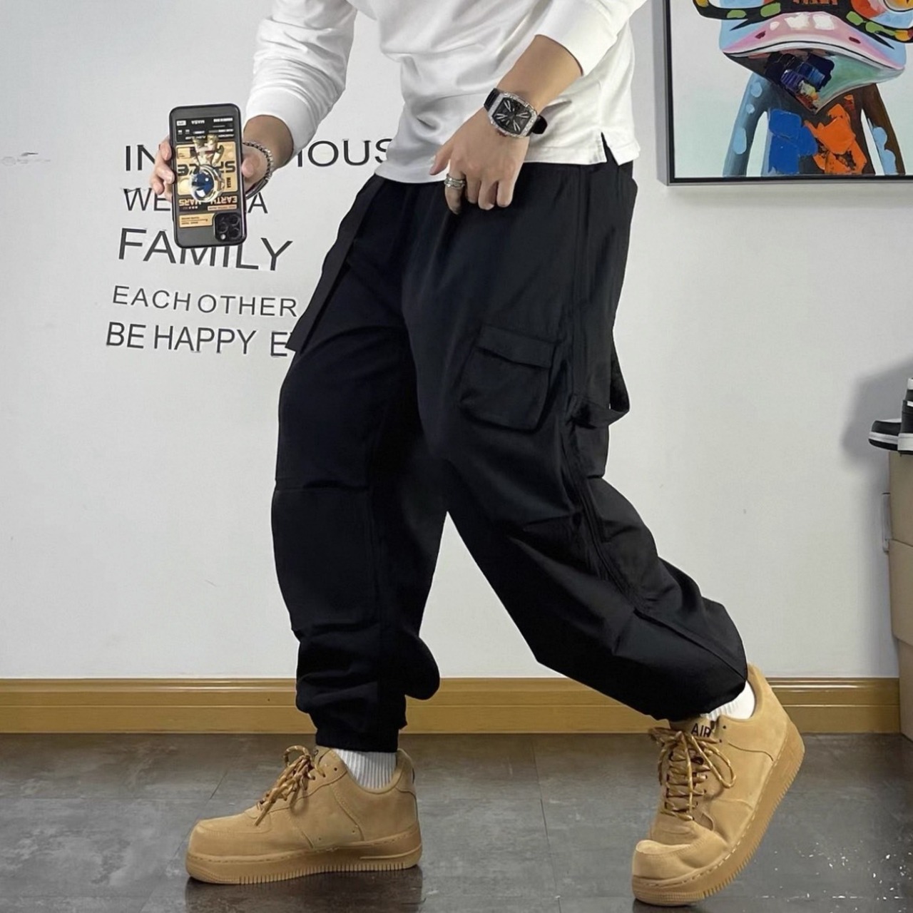 Utility pocket cargo pants 1309 - 2