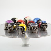 VINTAGE HELL'MET VALVE CAP /LamePurple