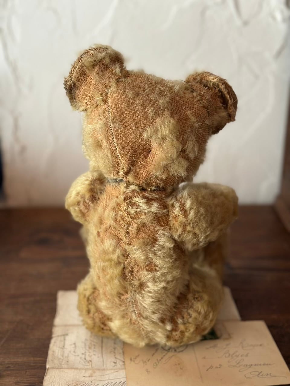 ブルーアイのベア 青い瞳 くまのぬいぐるみ | Brocante de La Cocotte