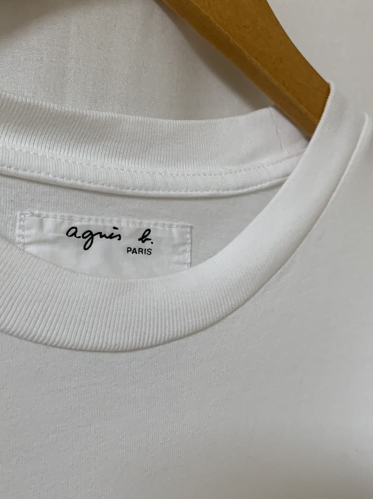 Design Short Sleeve Print T-Shirt "agnès b."