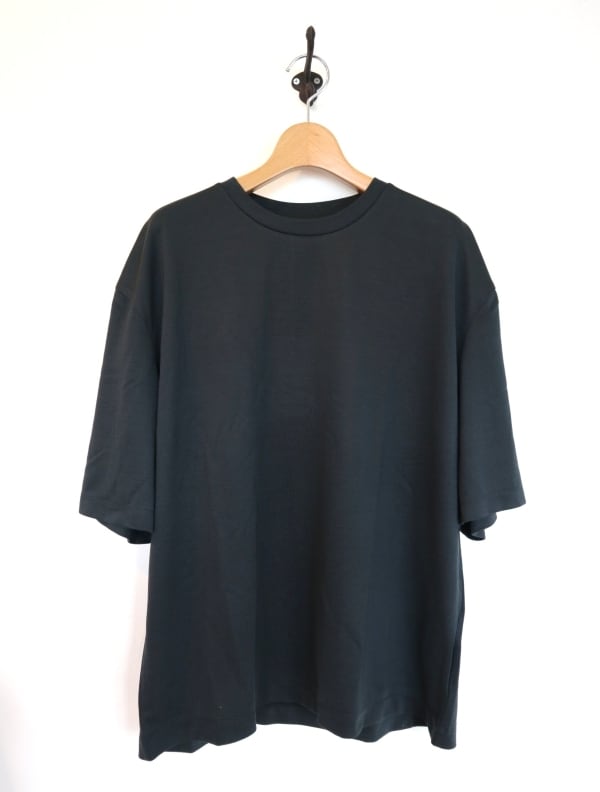 CLANE(クラネ) NUANCE SHOULDER OVER SHIRTS SAX | サウスオレンジ
