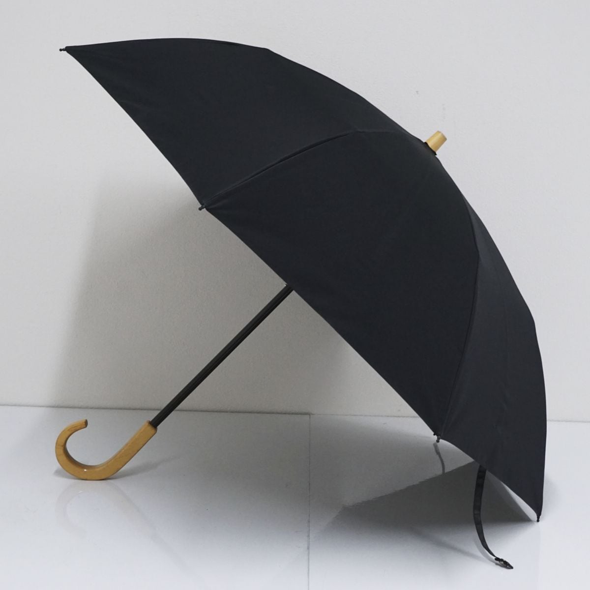 サンバリア100 三段折 無地 ブラック サンバリア100 三段折 完全遮光