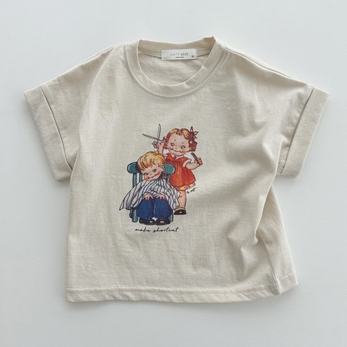 【即納】OOTT BEBE girl boy Tシャツ