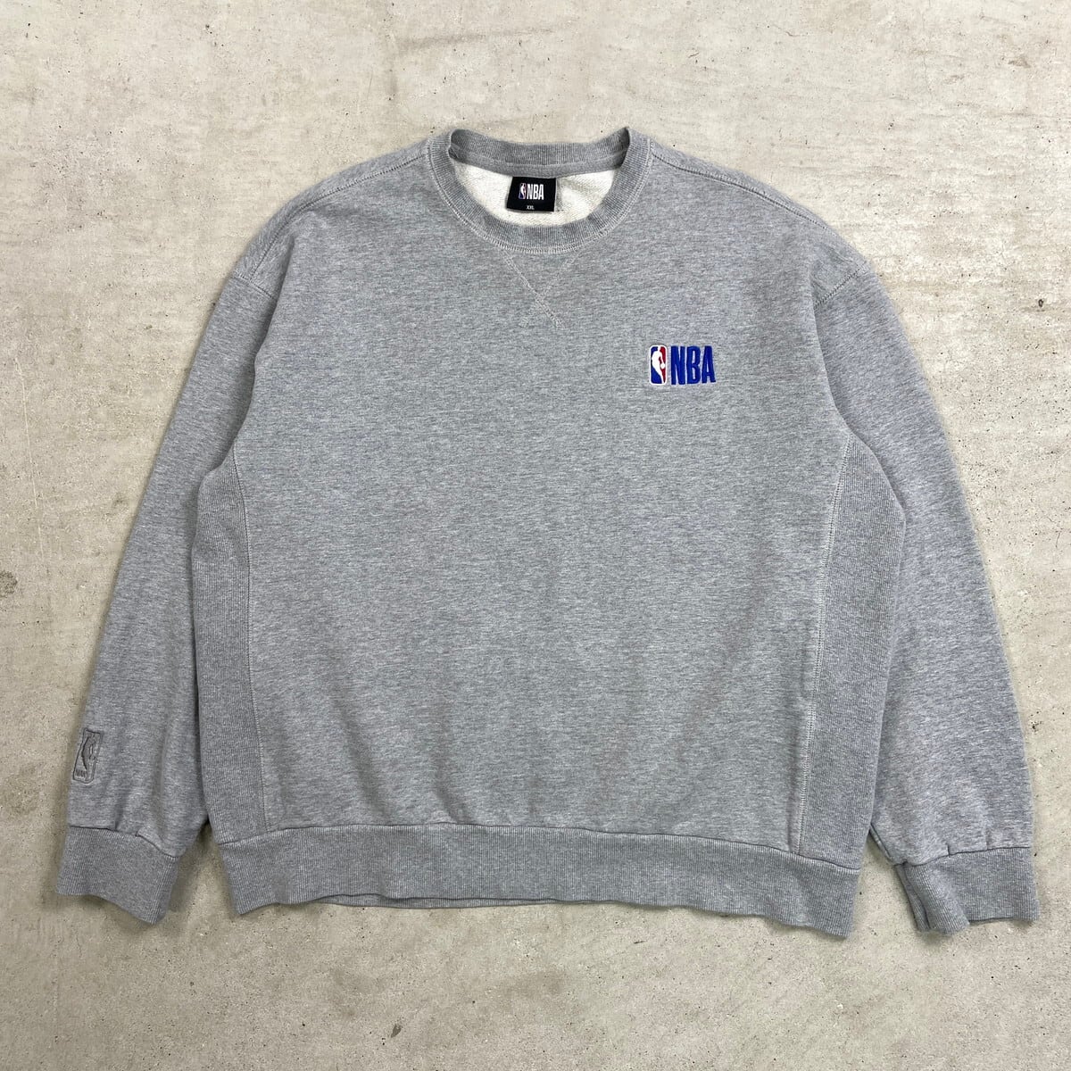 NBA ワンポイントロゴ刺繍 リバースタイプ スウェットシャツ メンズ2XL