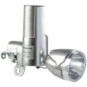 【人気】パナソニック(Panasonic) LED発電ランプ ワイドLED 自転車 グレー/チタン/ブラック W45×D125×H102mm NSKL134