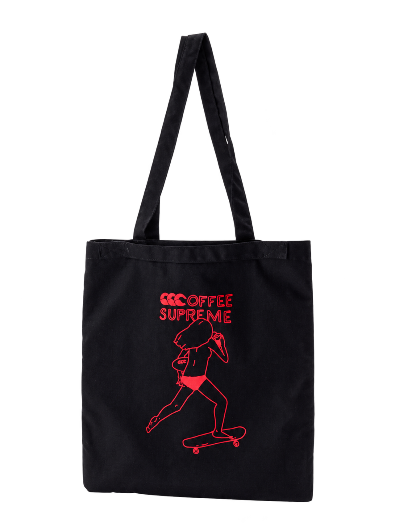 canterbury x Coffee Supreme 2 wayトートバッグ（Black)