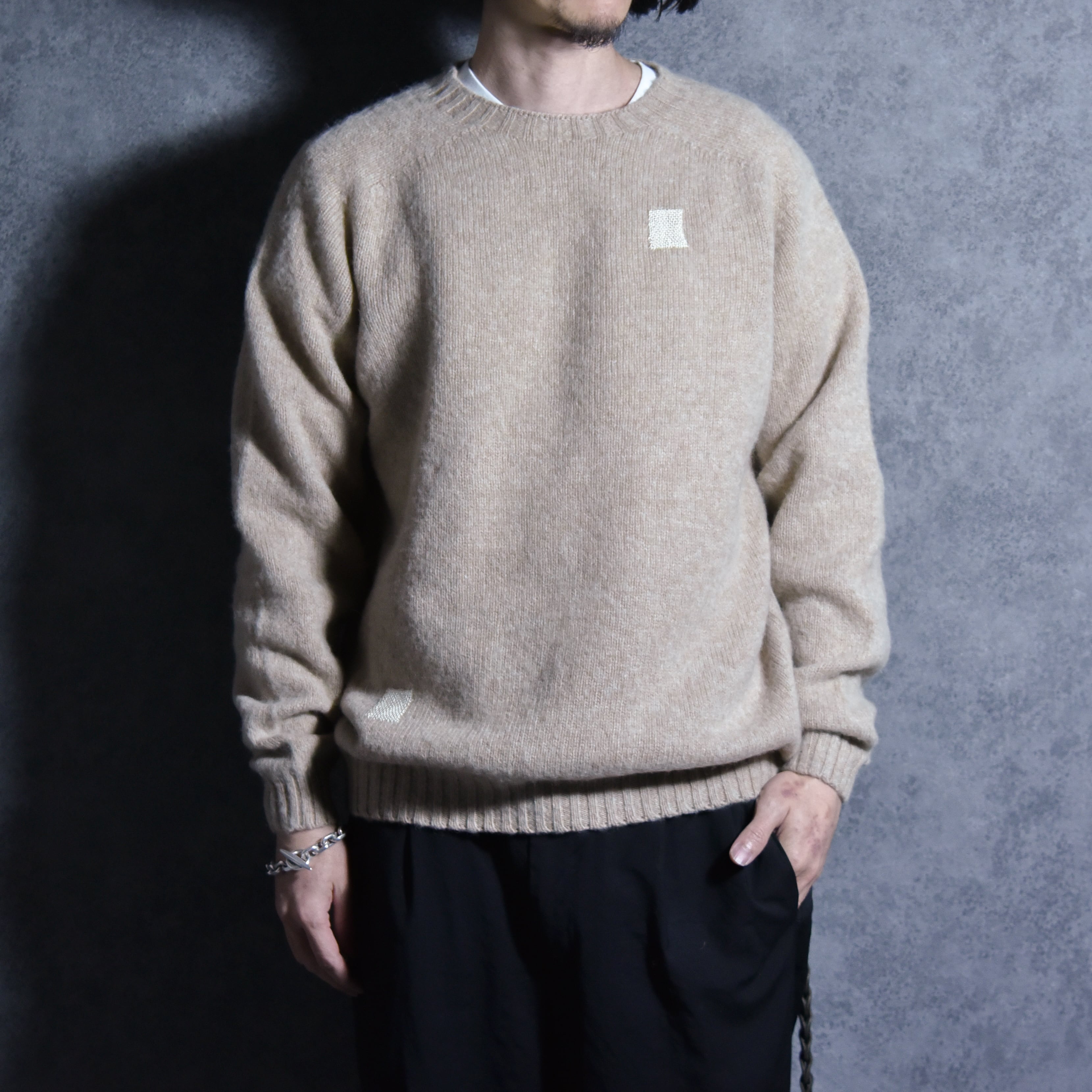 3315【激レア・美品】イタリア製 D&G モヘア混 コマンドニット セーター 3315【激レア・美品】イタリア製 D&G モヘア混 コマンドニット