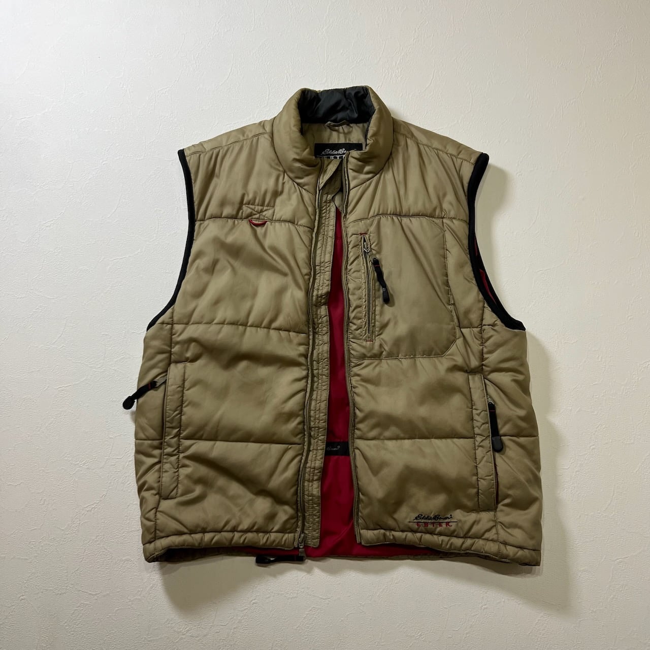 00~90s Eddie Bauer プリマロフト EBTEK ダウンベスト エディー