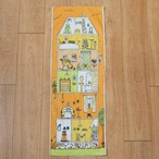 SWEDEN VERA ORANGE HOUSE TAPESTRY