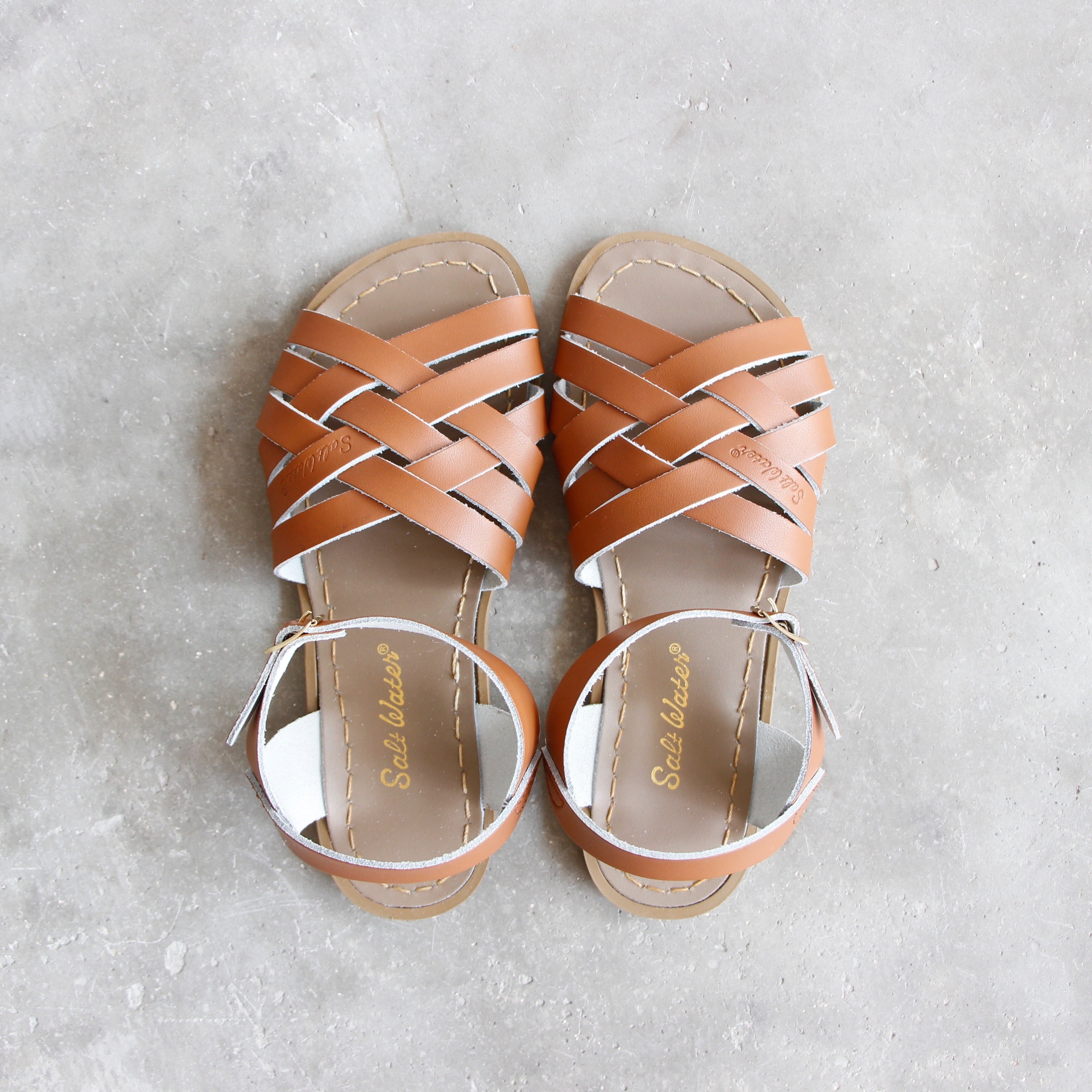 saltwater RETRO サイズ11 新品未使用　tan SALTWATER SANDALS》Retro / tan / 23-24cm | cirkel mote