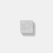 MARBLE DISPLAY CUBE - Bianco Carrara × Small