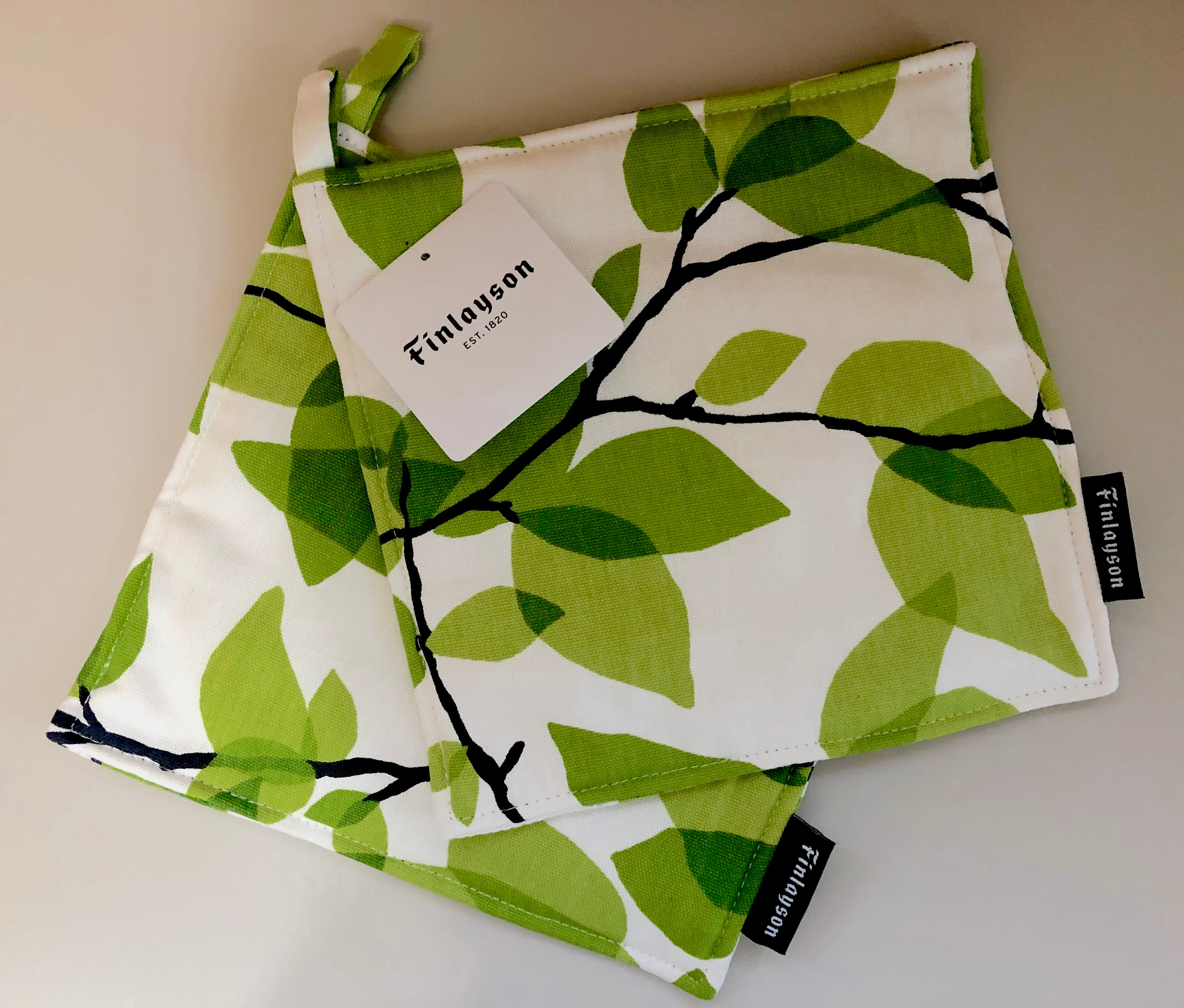 フィンランド《鍋敷き》フィンレイソン KESÄKUU | mustikka