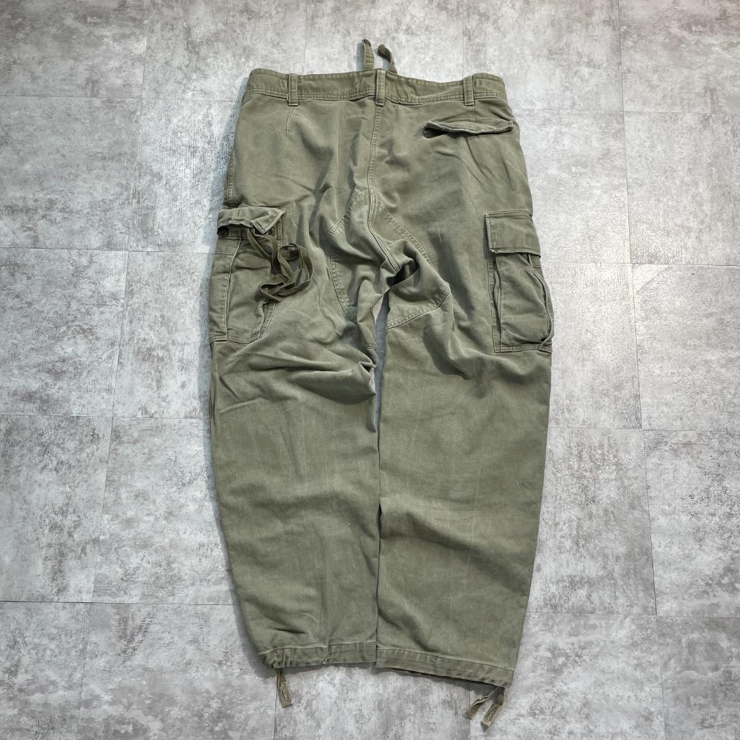 70-80s ドイツ軍 実物 モールスキン フィールドパンツ w40 | ib2