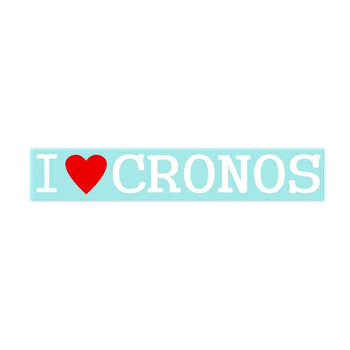 【Fproducts】アイラブステッカー/CRONOS/アイラブ クロノス