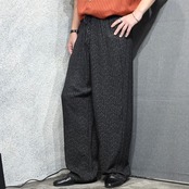 drape silhouette pattern wide easy pants