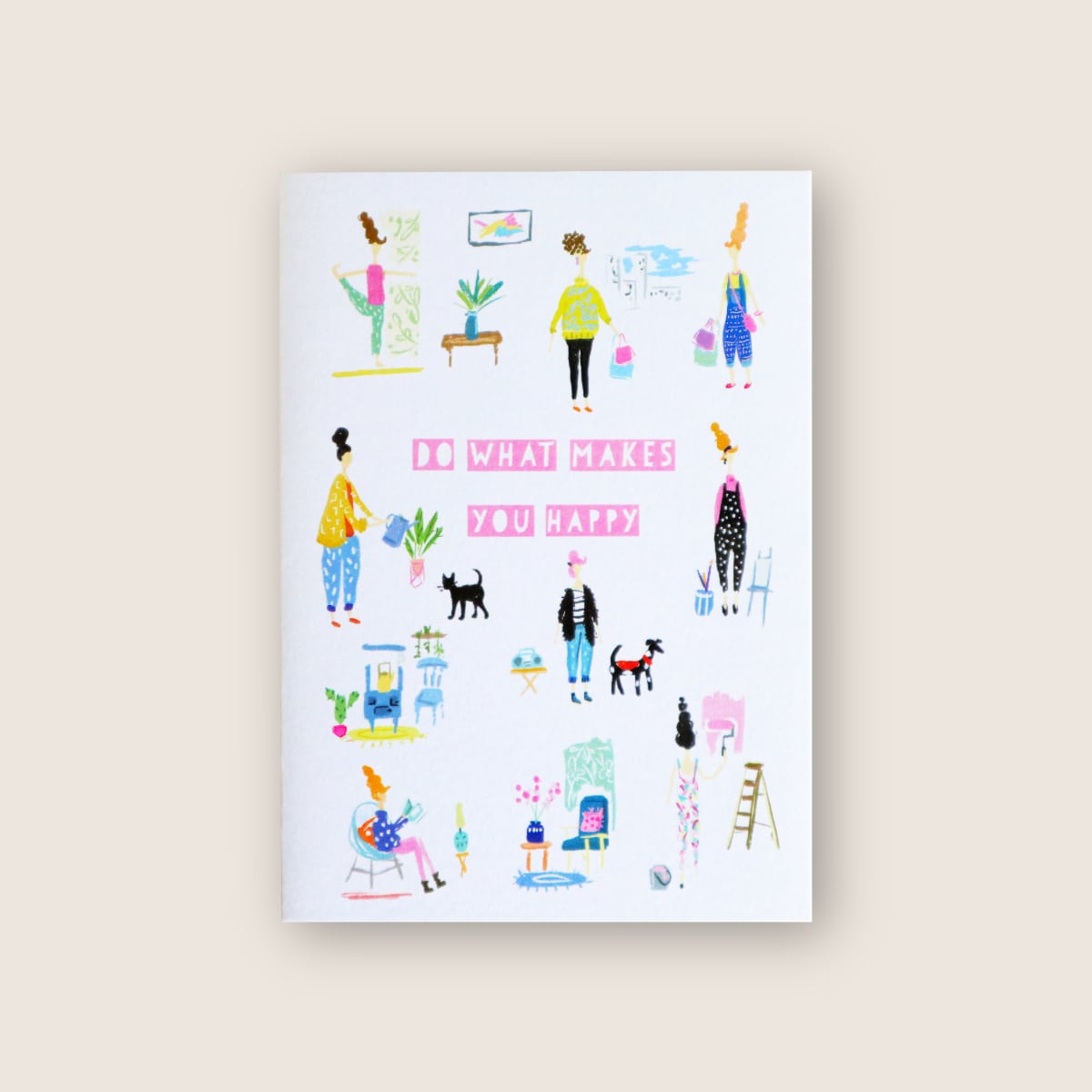 【グリーティングカード】Do What Makes You Happy